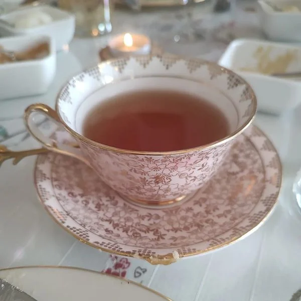 Delicate Pink tea cup