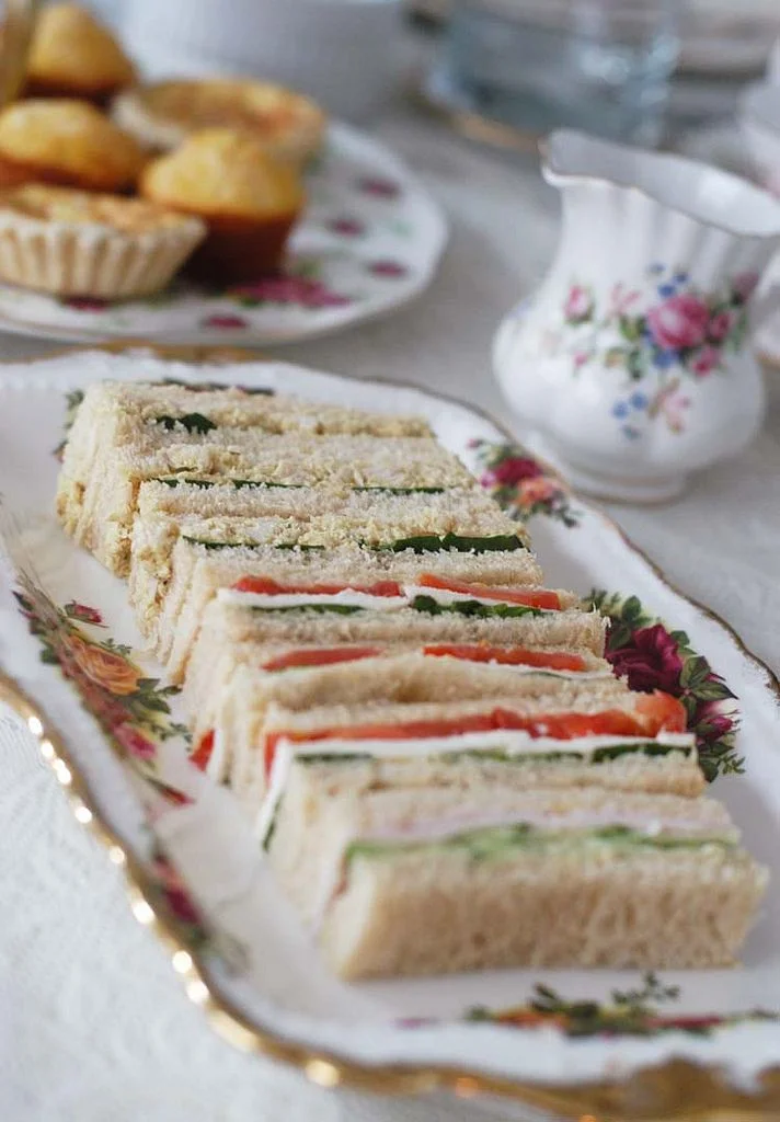 Image of Tea Sandwich and Tea Desserts